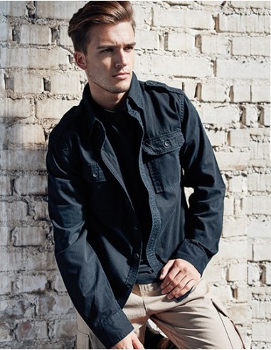 B-9373-Vintage Shirt Long Sleeve